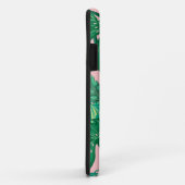 Coques Case-Mate iPhone Feuilles Tropicales (Dos/Droite)