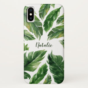 Case-Mate iPhone Case Feuilles tropicales luxuriantes botaniques moderne