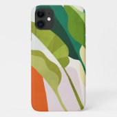 Coques Case-Mate iPhone Feuilles tropicaux (Dos)