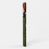 Coques Case-Mate iPhone feuilles tropicaux Abstraits et fleurs (Dos/Droite)