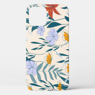 Case-Mate iPhone Case Feuilles tropicaux : Arrière - plan Abstrait à la