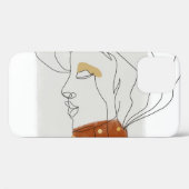 Coques Case-Mate iPhone Feuilles tropicaux, Design Motif sans couture. (Verso (horizontal))