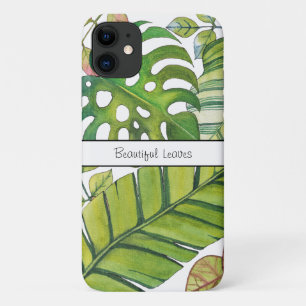 Case-Mate iPhone Case Feuilles Tropicaux En Aquarelle