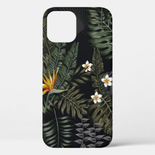Case-Mate iPhone Case Feuilles tropicaux et fleurs dans le style de la n