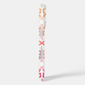 Coques Case-Mate iPhone Feuilles tropicaux hawaïens | Dégradé du coucher d (Verso / Droite)