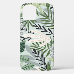 Case-Mate iPhone Case Feuilles tropicaux : impression Vintage à main.