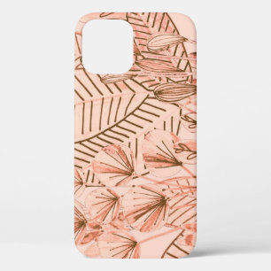 Case-Mate iPhone Case Feuilles tropicaux : Motif créatif à main.