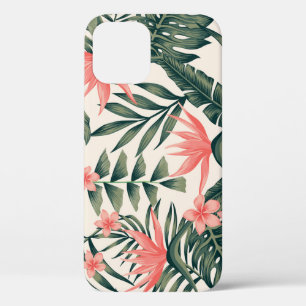 Case-Mate iPhone Case Feuilles tropicaux, papier peint joyeux sur la pla