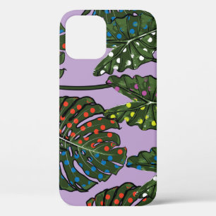 Case-Mate iPhone Case Feuilles tropicaux : pois vintage.