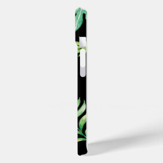 Coque Pour iPhone 15 Feuilles tropicaux pour les cas téléphoniques
