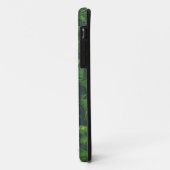 Coques Case-Mate iPhone Feuilles Vertes Foncées (Dos/Gauche)