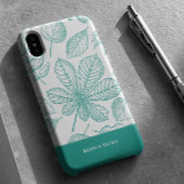 Coques Case-Mate iPhone Feuilles verts