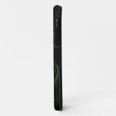 Coques Case-Mate iPhone Feuilles verts mystique conception motif abstraite (Dos/Gauche)