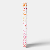 Coques Case-Mate iPhone Feux d'aquarelle mignonne en jaune et orange (Verso / Droite)