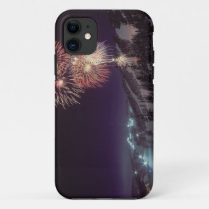 Coque Case-Mate Pour iPhone Feux d'artifice au Big Mountain Resort à Whitefish
