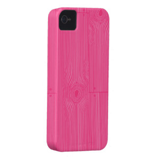 Coque Case-Mate iPhone 4 fibre de bois rose