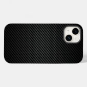 Coques Case-Mate iPhone Fibre de carbone de course automobile classique (Verso (horizontal))