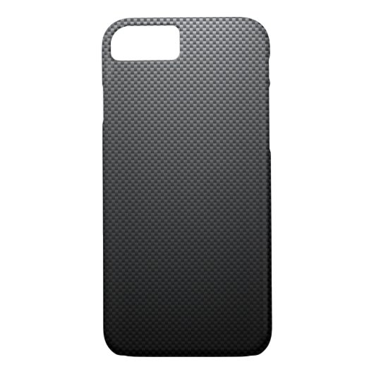 Coques Case-Mate iPhone Fibre de carbone noire (Dos)