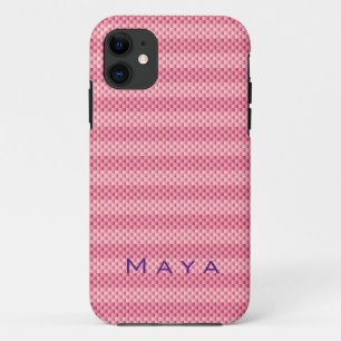 Case-Mate iPhone Case Fibre de carbone rose personnalisée