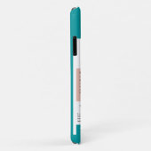 Coques Case-Mate iPhone Fiche d'information du 19e parallèle (Dos/Droite)