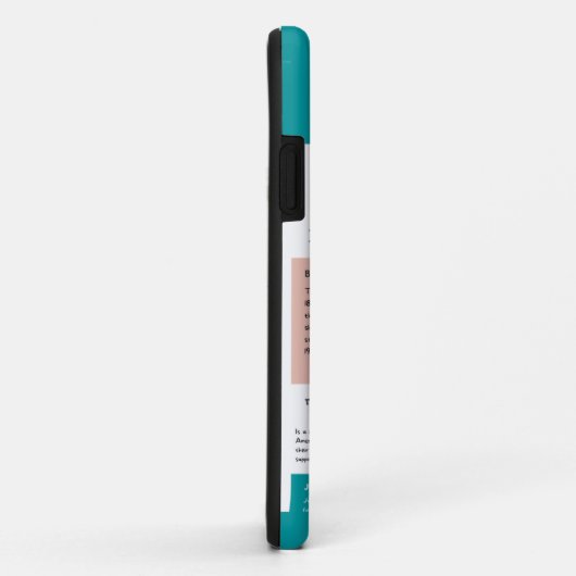 Coques Case-Mate iPhone Fiche d'information du 19e parallèle (Dos/Droite)