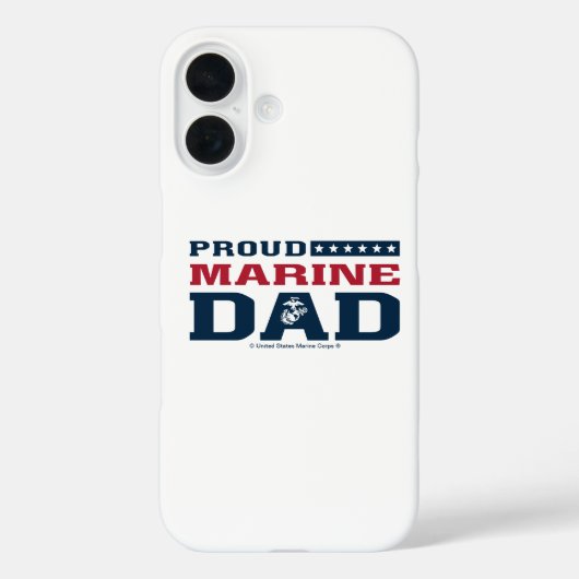 Coques Case-Mate iPhone Fier Marine Papa - Couleur (Verso)