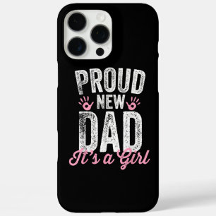 Coques iPhone 16 Pro Max Fier Nouveau Papa C'est Une Fille Cadeaux Futur Pa