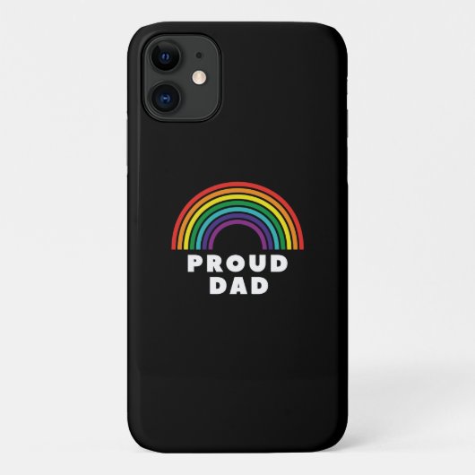 Coques Case-Mate iPhone Fier père arc-en-ciel (Dos)