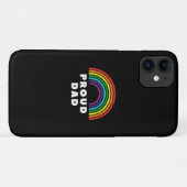 Coques Case-Mate iPhone Fier père arc-en-ciel (Dos (Horizontal))