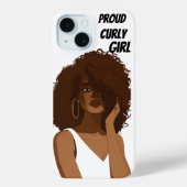 COQUES Case-Mate iPhone FIÈRE CURLY FILLE (Verso)