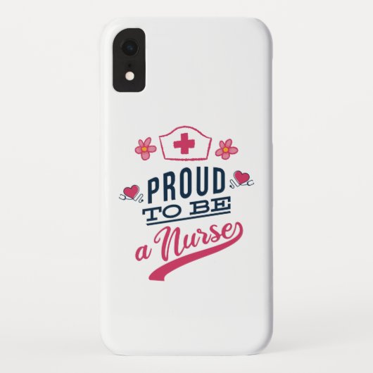 Coques Case-Mate iPhone Fière d'être infirmière (Dos)