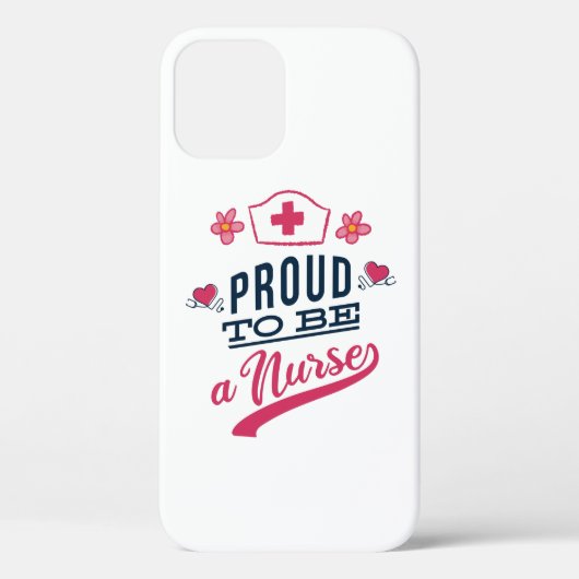 Coques Case-Mate iPhone Fière d'être infirmière (Verso)