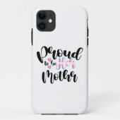 Coques Case-Mate iPhone Fière D'Être Sa Mère LGBTQ Transgenre Parent Trans (Dos)