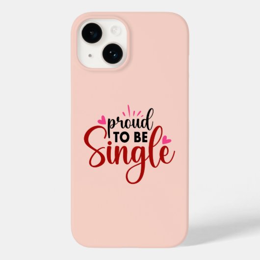 Coques Case-Mate iPhone Fière D'Être Une Seule Typographie Citation Dit Le (Verso)