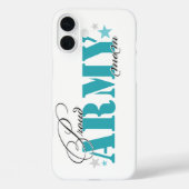 Coques Case-Mate iPhone Fière maman de l'armée (Verso)