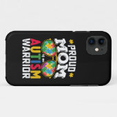 Coques Case-Mate iPhone Fière Maman D'Un Autisme Guerrier Famille (Dos (Horizontal))