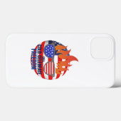 Coques Case-Mate iPhone fierté américaine (Verso (horizontal))
