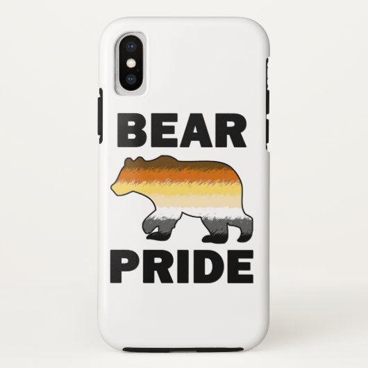 Coques Case-Mate iPhone Fierté des Ours (Dos)
