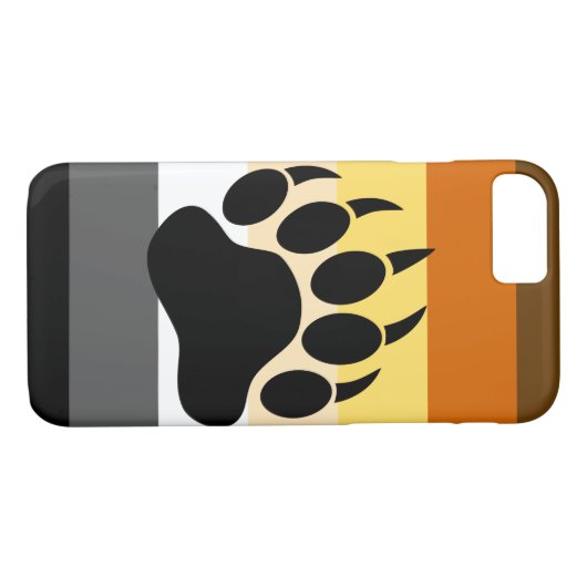 Coques Case-Mate iPhone Fierté d'ours (Dos (Horizontal))