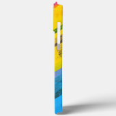 Coques Case-Mate iPhone Fierté égalité Pan drapeau Grunge Stripes LGBTQIA (Verso / Gauche)