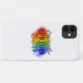 Coques Case-Mate iPhone Fierté en aquarelle (Dos (Horizontal))