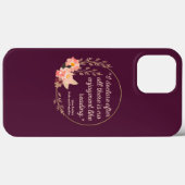 Coques Case-Mate iPhone Fierté et préjugé Citation III - Style mignon (Verso (horizontal))