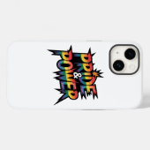 Coques Case-Mate iPhone Fierté et puissance LGBTQ (Verso (horizontal))
