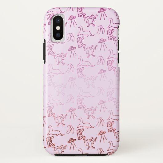 Coques Case-Mate iPhone Fierté lesbienne de Cryptid (Dos)
