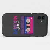 Coques Case-Mate iPhone Fierté LGBT Je Suis Une Cassette Mixtape Bi (Dos (Horizontal))