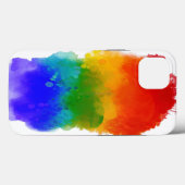 Coques Case-Mate iPhone Fierté moderne de SlipperyJoe éclaboussure d'énerg (Verso (horizontal))