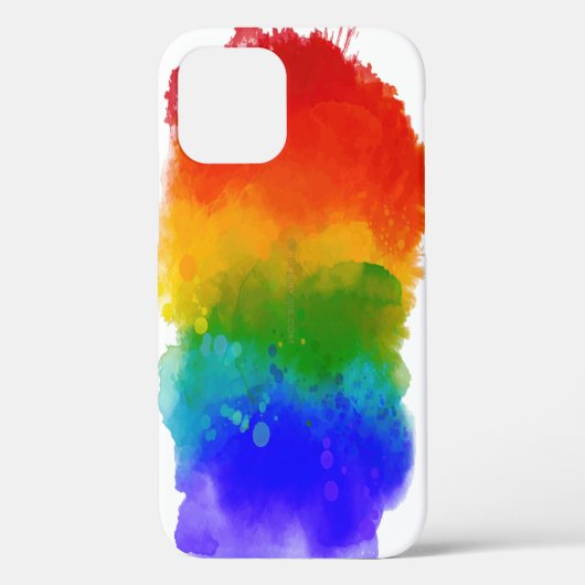 Coques Case-Mate iPhone Fierté moderne de SlipperyJoe éclaboussure d'énerg (Verso)