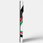 Coques Case-Mate iPhone fierté noire drapeau rouge vert poing panafricain  (Verso / Droite)