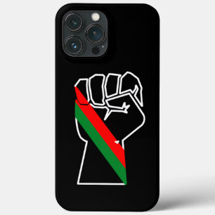 Case-Mate iPhone Case fierté noire drapeau rouge vert poing panafricain