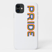 Coques Case-Mate iPhone Fierté| Rainbow Letters (Dos)